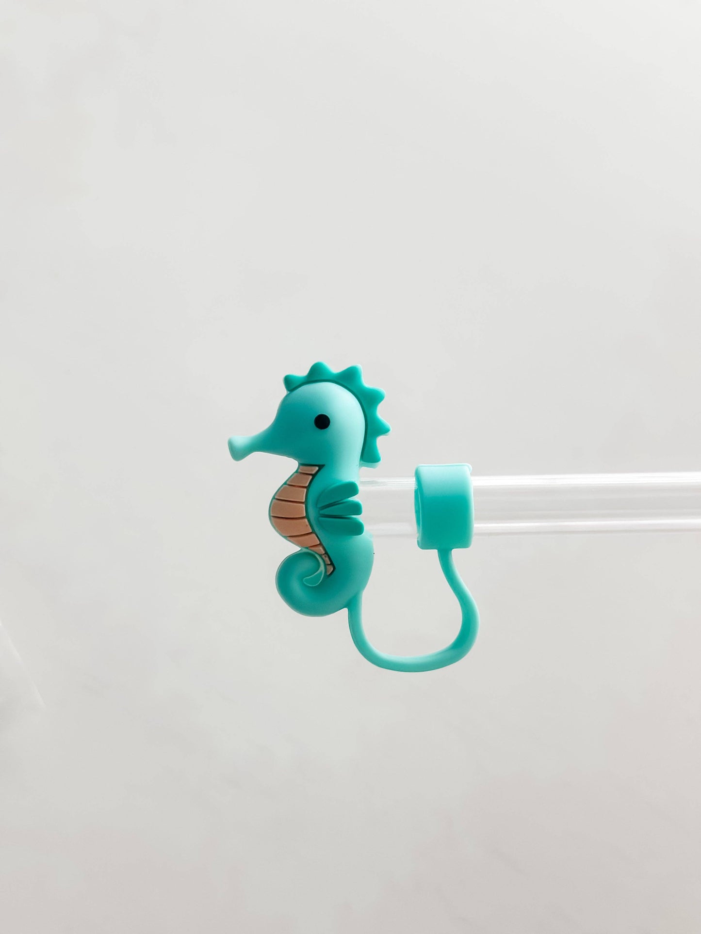 Straw Cover "Seahorse"