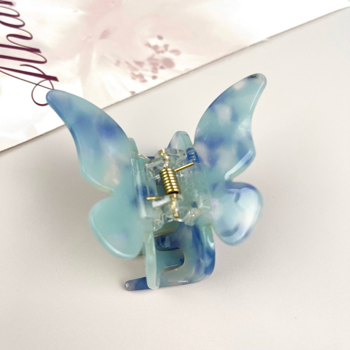 Butterfly Hair Clip - Blue